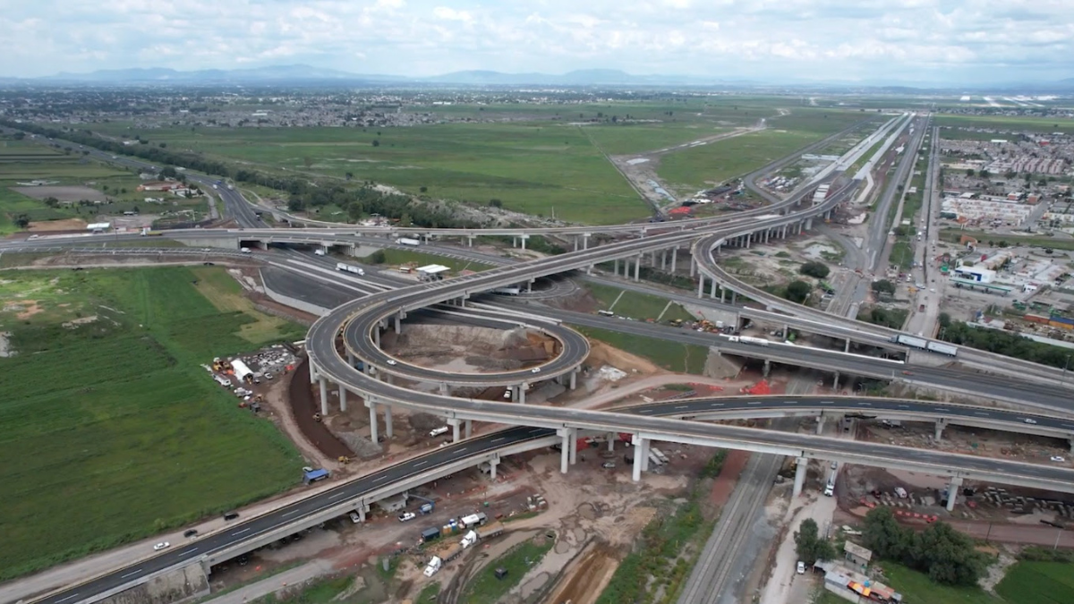 Distribuidor AIFA en Nextlalpan Estado de México